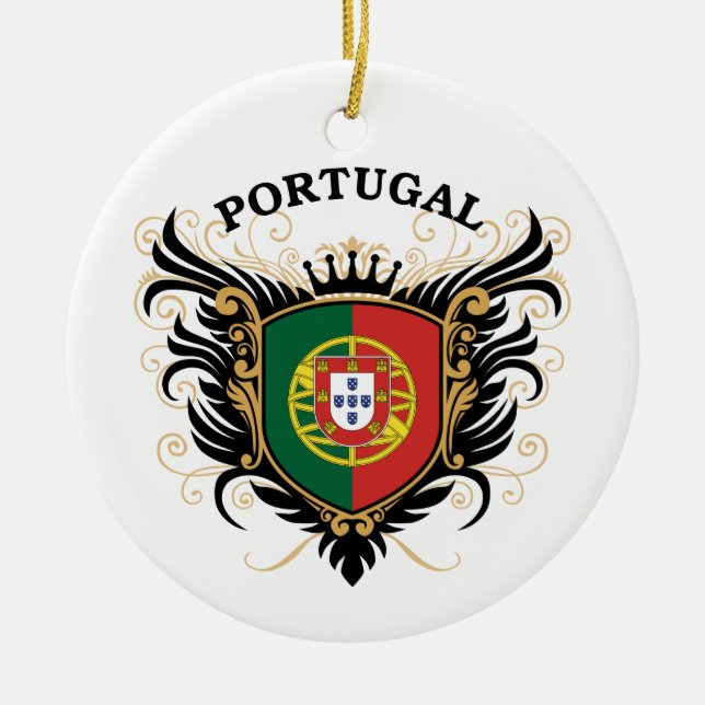 Portugal Ceramic Ornament (Front)