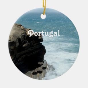 Portugal Coast Ceramic Tree Decoration