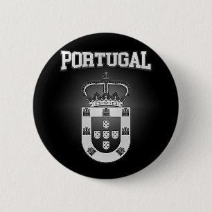 Portugal Coat of Arms 6 Cm Round Badge