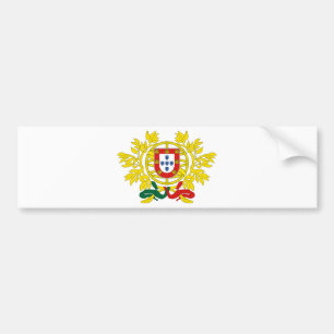 Portugal Coat Of Arms Bumper Sticker