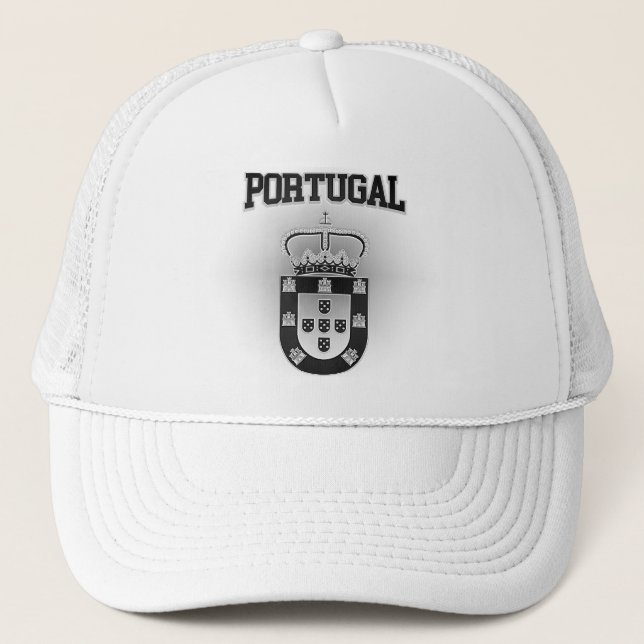Portugal Coat of Arms Trucker Hat (Front)