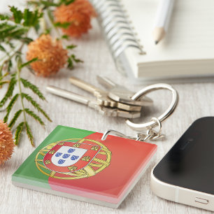 Portugal Crest Key Ring