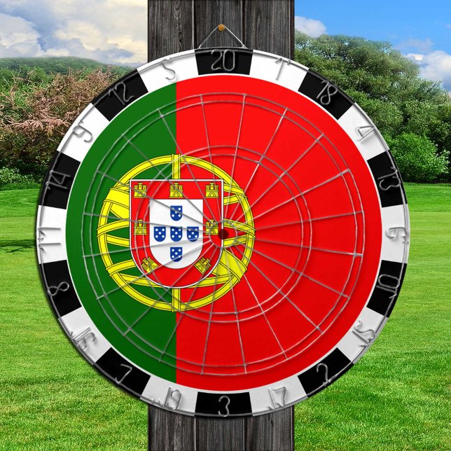 Portugal Dartboard & Portuguese Flag / game board (Creator Uploaded)