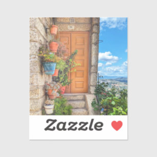 Portugal Door Photo Magnet