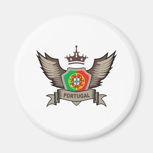 Portugal Emblem Magnet (Front)