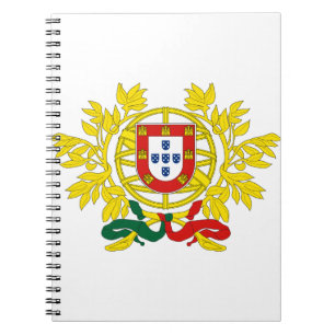 portugal emblem notebook