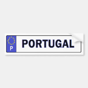 Portugal EU License Sticker