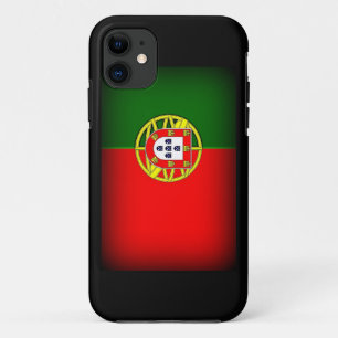 Portugal Flag Black Edge iPhone 11 Case