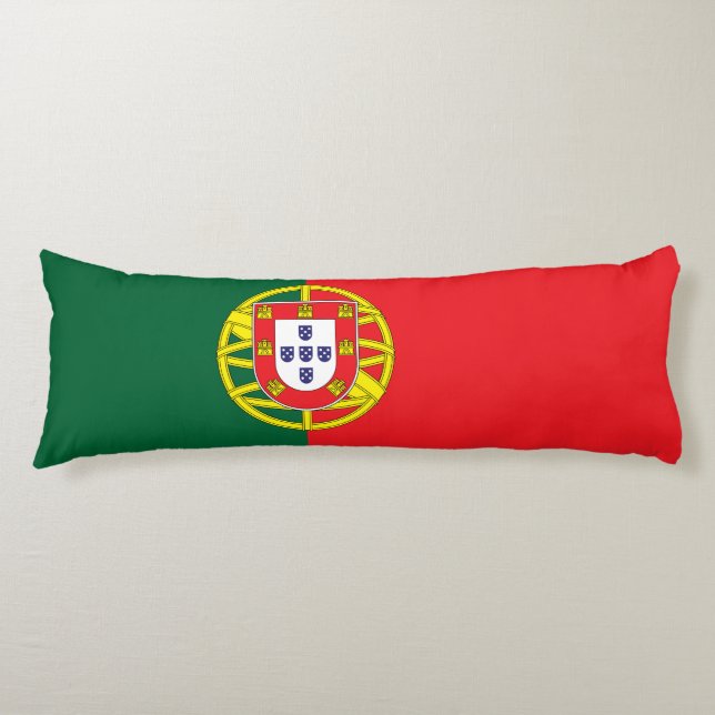 Portugal Flag Body Cushion (Front)