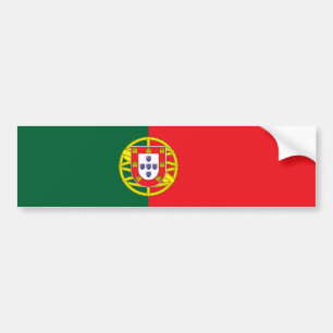 Portugal Flag Bumper Sticker