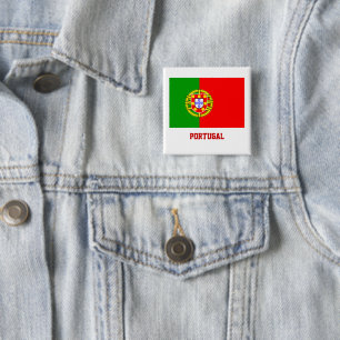 Portugal Flag Button/Lapel Pin