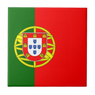 Portugal Flag Ceramic Tile