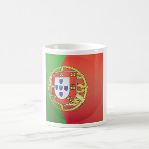 Portugal Flag Coat of Arms Portuguese Crest Coffee Mug