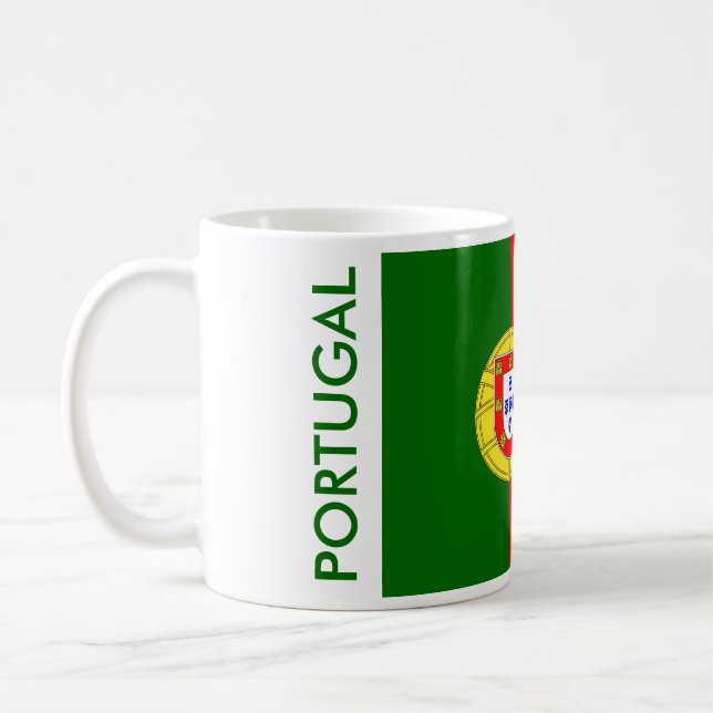 PORTUGAL FLAG COFFEE MUG (Left)