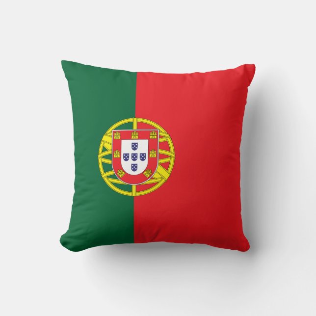 Portugal Flag Cushion (Front)