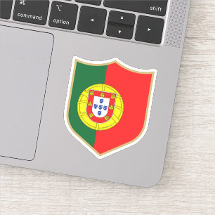 Portugal Flag Emblem Patriotic Travel