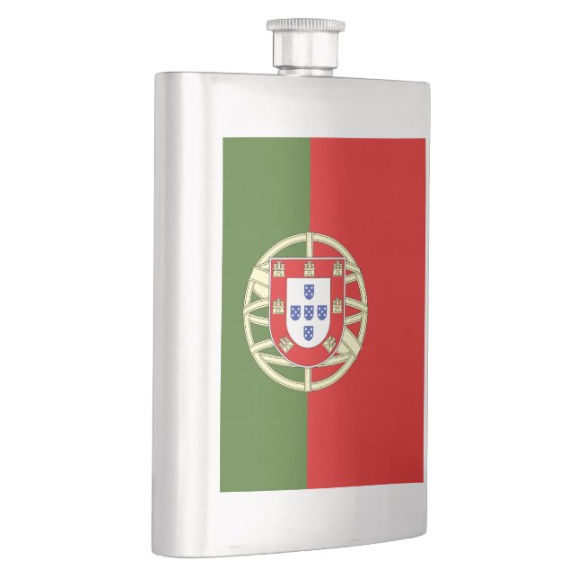 Portugal flag hip flask (Right)