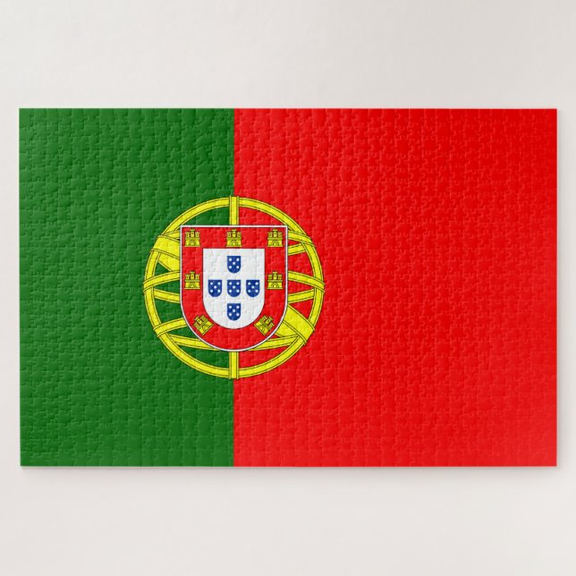 Portugal Flag Jigsaw Puzzle (Horizontal)