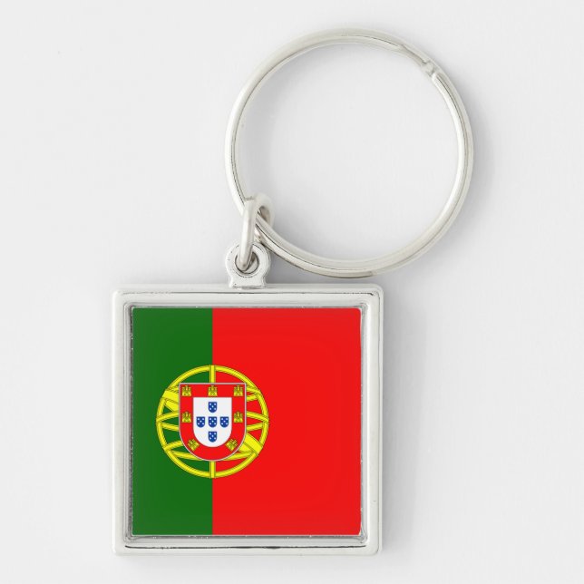 Portugal Flag Keychain (Front)