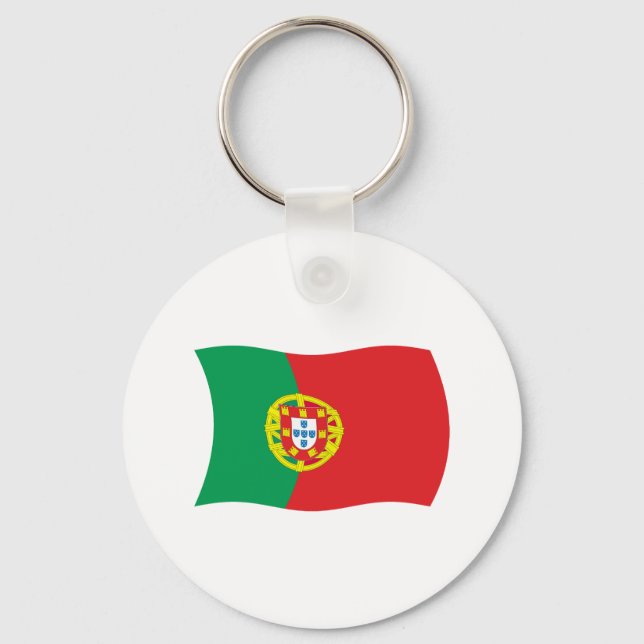 Portugal Flag Keychain (Front)