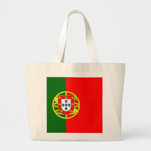 Portugal Flag Large Tote Bag