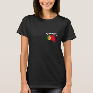 Portugal Flag Lisbon Portuguese Souvenirs Vacation T-Shirt