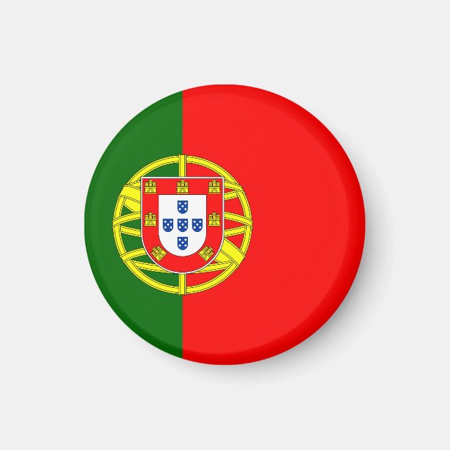 Portugal Flag Magnet (Front)