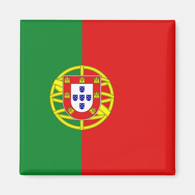 Portugal Flag Magnet (Front)