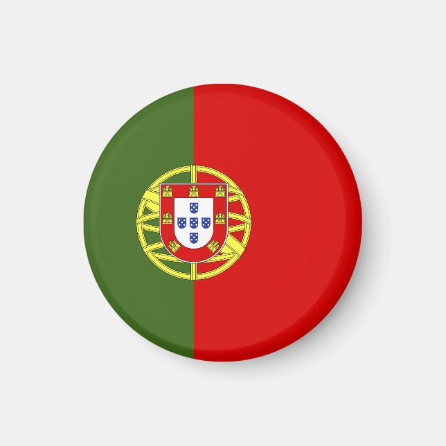 Portugal flag magnet (Front)
