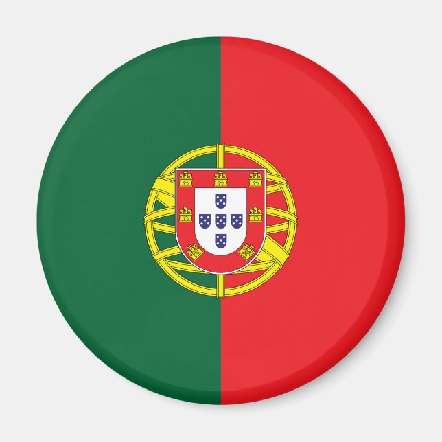Portugal Flag Magnet (Front)