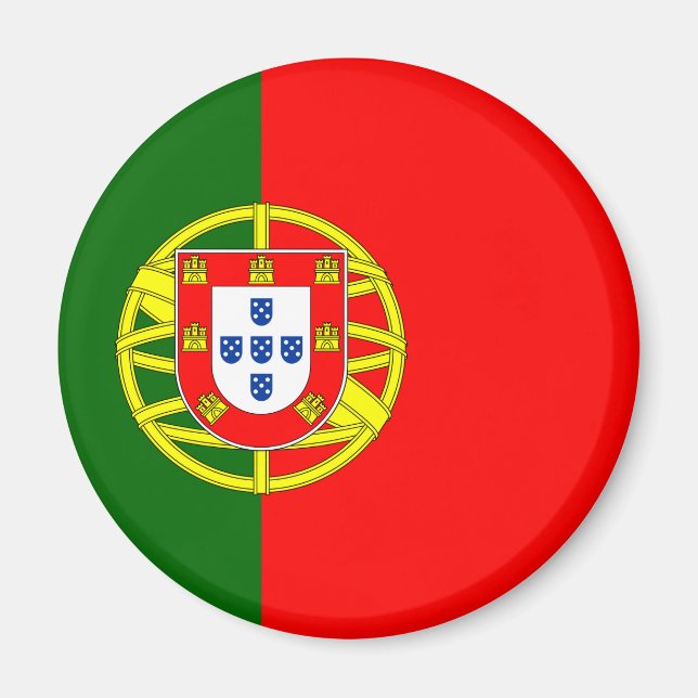 Portugal Flag Magnet (Front)