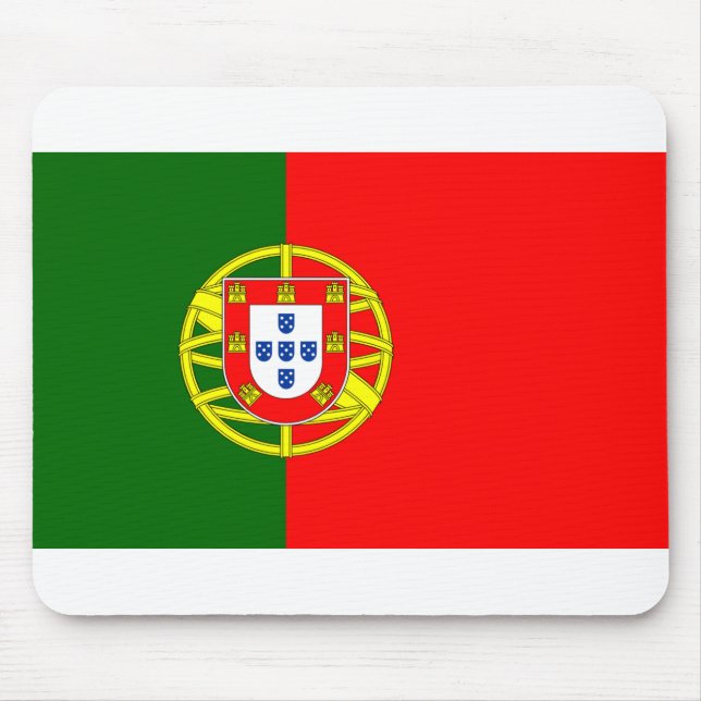 Portugal Flag Mouse Pad (Front)