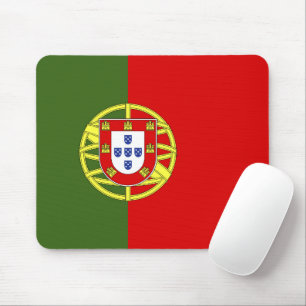 Portugal flag mouse pad