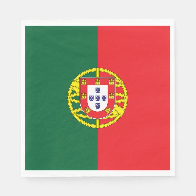 Portugal Flag Napkin (Front)