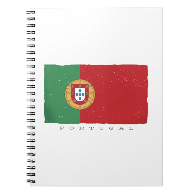 Portugal Flag Notebook (Front)