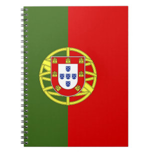 Portugal flag notebook