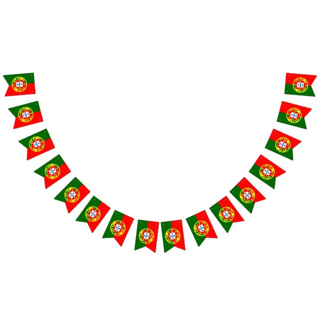 Portugal flag Party Bunting Banner (All)