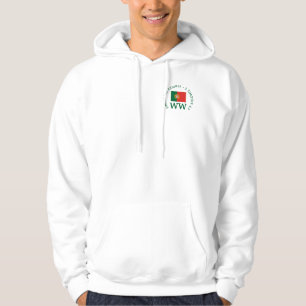 PORTUGAL Flag Personalised MONOGRAM Golf Hoodie
