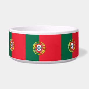 Portugal Flag Pet Bowl
