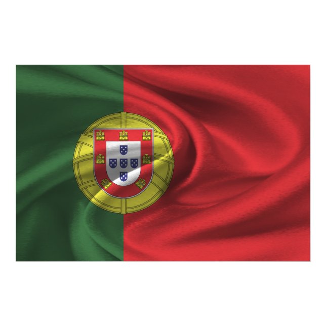 Portugal Flag Photo Print (Front)