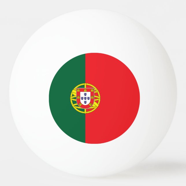 Portugal Flag Ping Pong Ball (Front)