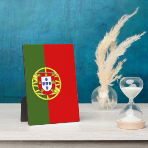Portugal flag plaque