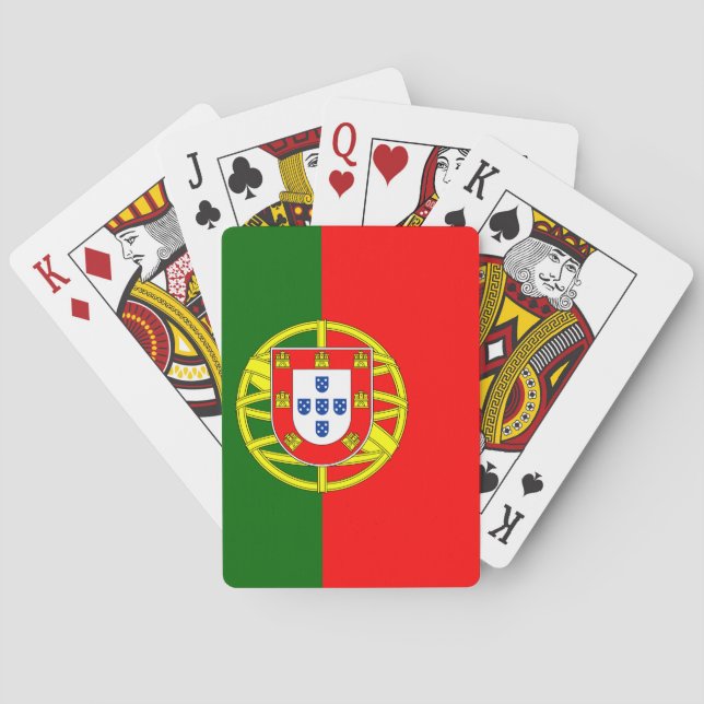 Portugal Flag playing cards (Back)