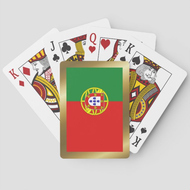 Portugal Flag Playing Cards (Back)