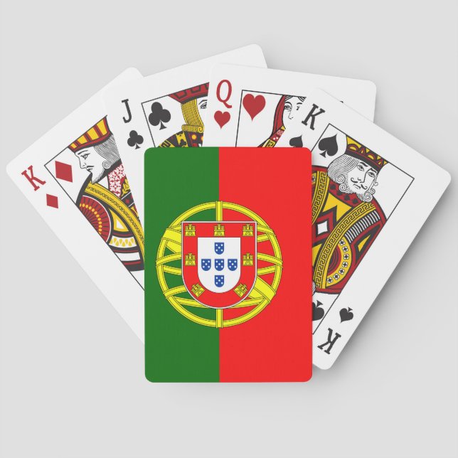 Portugal Flag Playing Cards (Back)