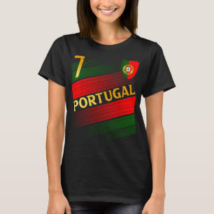 Portugal Flag Portugese Pride Lovers T-Shirt