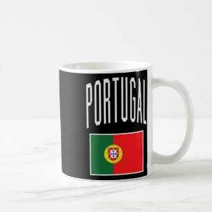 Portugal Flag Portuguese Footll Soccer Fan Men Wom Coffee Mug