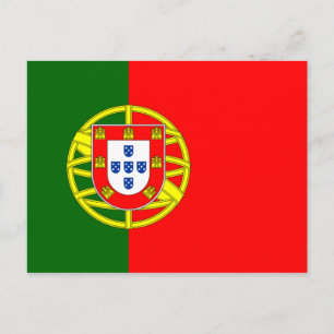 Portugal Flag Postcard