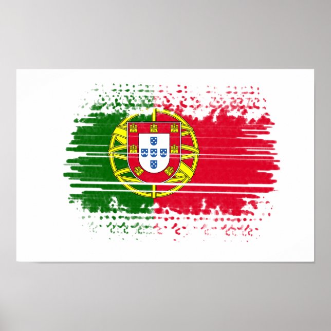 Portugal flag  poster (Front)