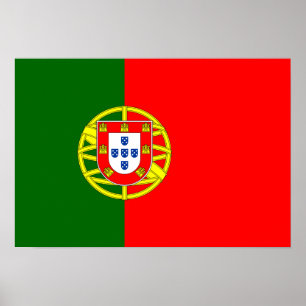Portugal Flag Poster